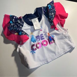 Disney toddler frozen bathing suit top.